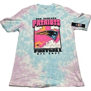 New England Patriots T-Shirt Youth XL 18/20 NFL Team Apparel Tie-Dye NWT
